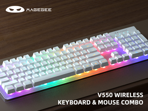 V550 WIRELESS KEYBOARD & MOUSE COMBO