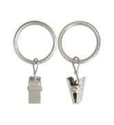 Curtain Rings With Clips curtain drapery clips rings with rod clip hooks for curtains ring hangers