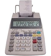 Sharp EL-1750V Two-Color Printing Calculator 2 Lines/Sec 3" Black/Red