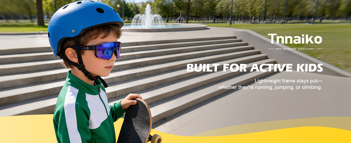 Kids Baseball Sunglasses for Boys Girls