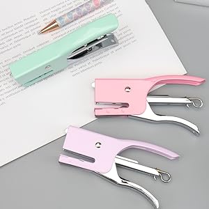 color stapler