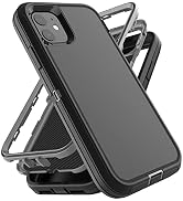 YmhxcY for iPhone 11 Case Shockproof Dropproof Dust-Proof Drop Proof 3-Layer Durable Phone Case H...