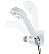 DeHUB Showerhead Holder with Adjustable Angle and Shower Towel Hook for Bathroom, Shower, Swimmin...