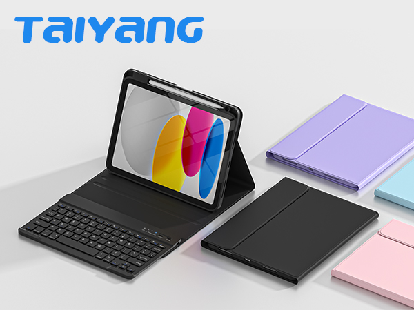 iPad 11th/10th Generation Case with Keyboard