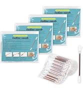 Disposable Iodine Swab,Medical Iodine Individually Wrapped,Iodine Swabsticks Iodine Cotton Swabs ...