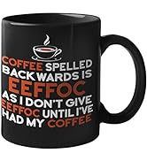 Funny Coffee Mugs for Adults - EEFFOC Coffee Mug | Unique Novelty Coffee Mugs | Humor Coffee Cups...