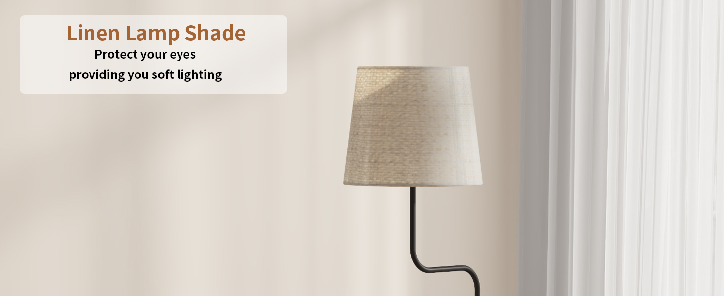 Floor Lamp with Table