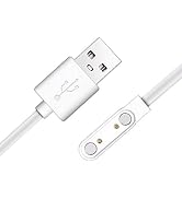 Haourlife 2Packs Replacement Magnetic Charging Cable for Smart Watch(7.62mm 2 Pin)