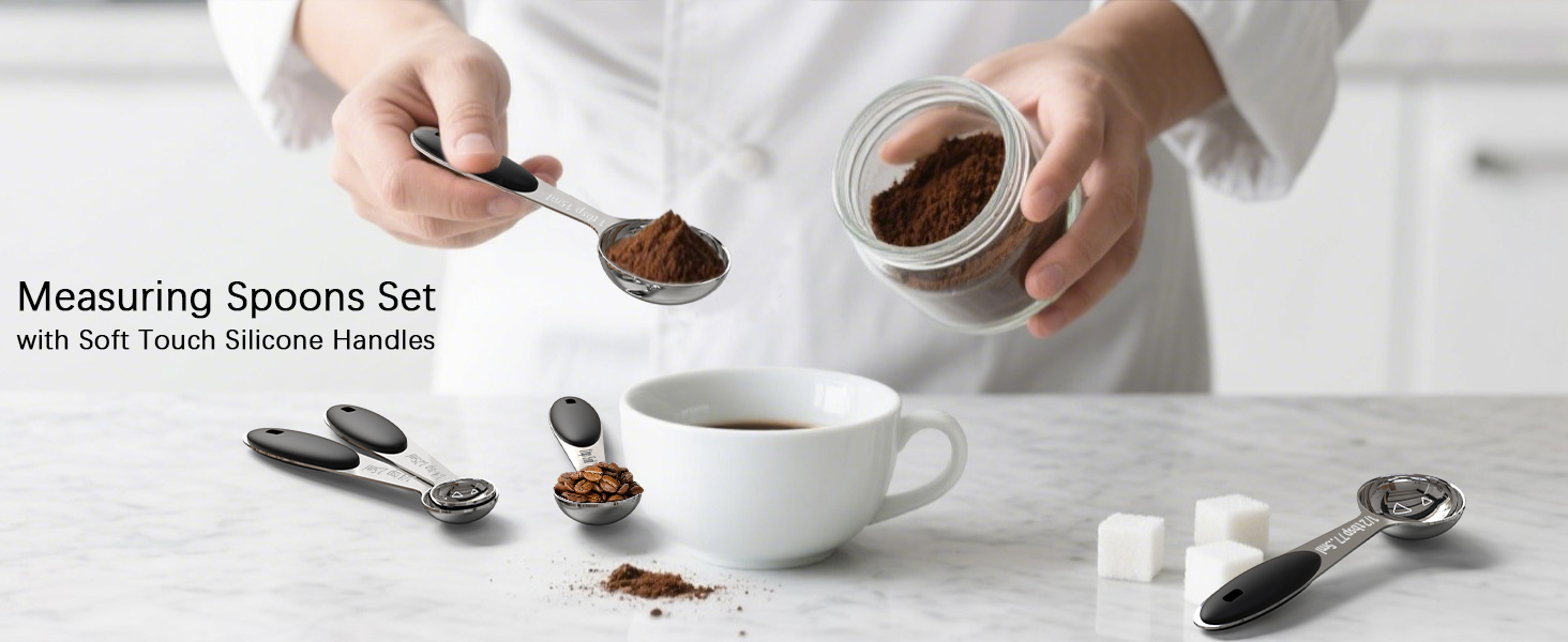 measuring cups spoons