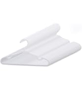 Plastic Kids Hangers 100 Pack Non-Slip Baby Clothes Hangers for Closet, Children & Teenager Cloth...