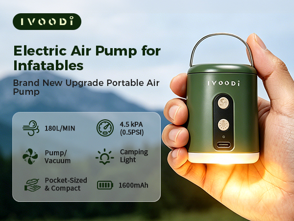 air pump for inflatables
