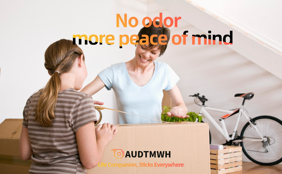 packing tape No odor more peace of mind