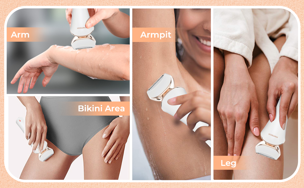 bikini trimmer cordless shaver for women