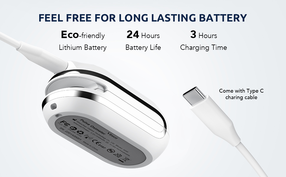 pulse oximeter with USB