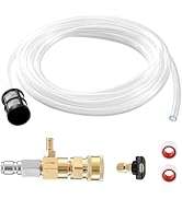 JOEJET Downstream Injector for Pressure Washer, Fixed Chemical Injector Kit with 3/8 Inch Quick C...