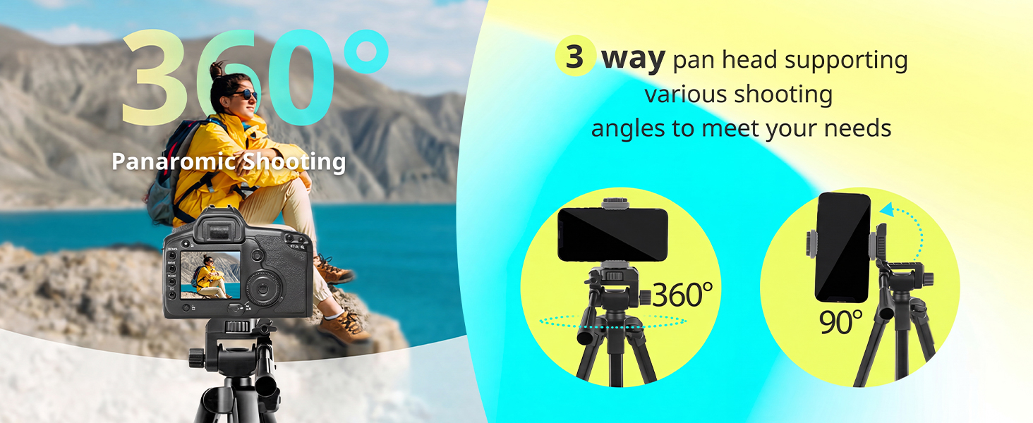 Sensyne 64" Camera Tripod Stand