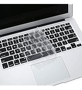 MOSISO Ultra Thin Keyboard Cover TPU Skin Compatible with MacBook Air 13 inch A1466 A1369 2010-20...