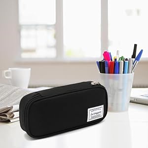 pencil case school pencil case kids pencil pouch for kids adult pencil casepencil pouch black