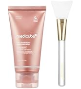 medicube Collagen Overnight Wrapping Mask & Jelly Brush: Collagen Night Wrapping Peel Off Facial ...