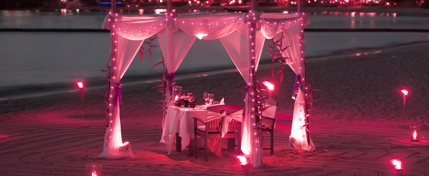 outdoor fairy lights