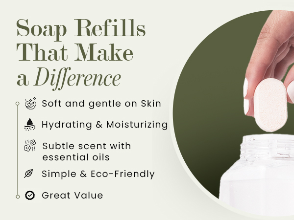 foaming hand soap tablets soap refills hand soap tablets eco friendly soap sustainable soap