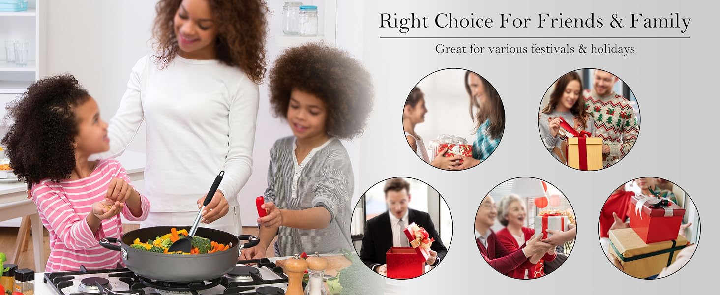 Black Cooking Utensil Set of 4