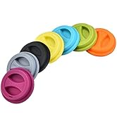 Coffee Mug Lids, KSENDALO Thicker Eco Reusable Silicone Travel Mug Lids(3.15"Inner Diameter,3.43"...