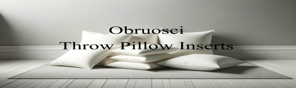 Obruosci Throw Pillow Inserts