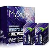 MySmile Teeth Wipes 100pcs Disposal Finger Brush Deep Cleaning Wipes Oral Brush Ups Tooth Wipes ?...