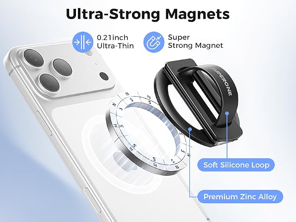 Ultra-Strong Magnets phone ring holder phone ring phone ring holder grip iphone ring holder grip