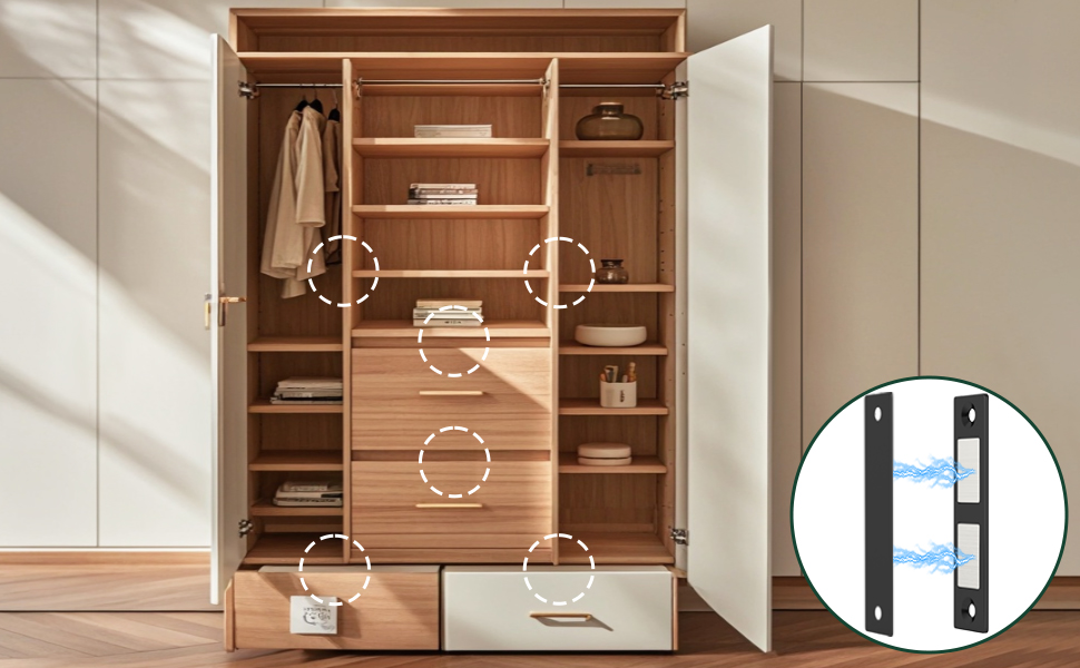 cabinet door magnets