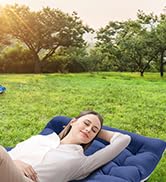 NAIZEA Folding Camping Cots for Adults Heavy Duty Cot with Mattress, Portable Sleeping Cot Foldin...