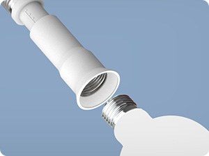 light socket fireproof