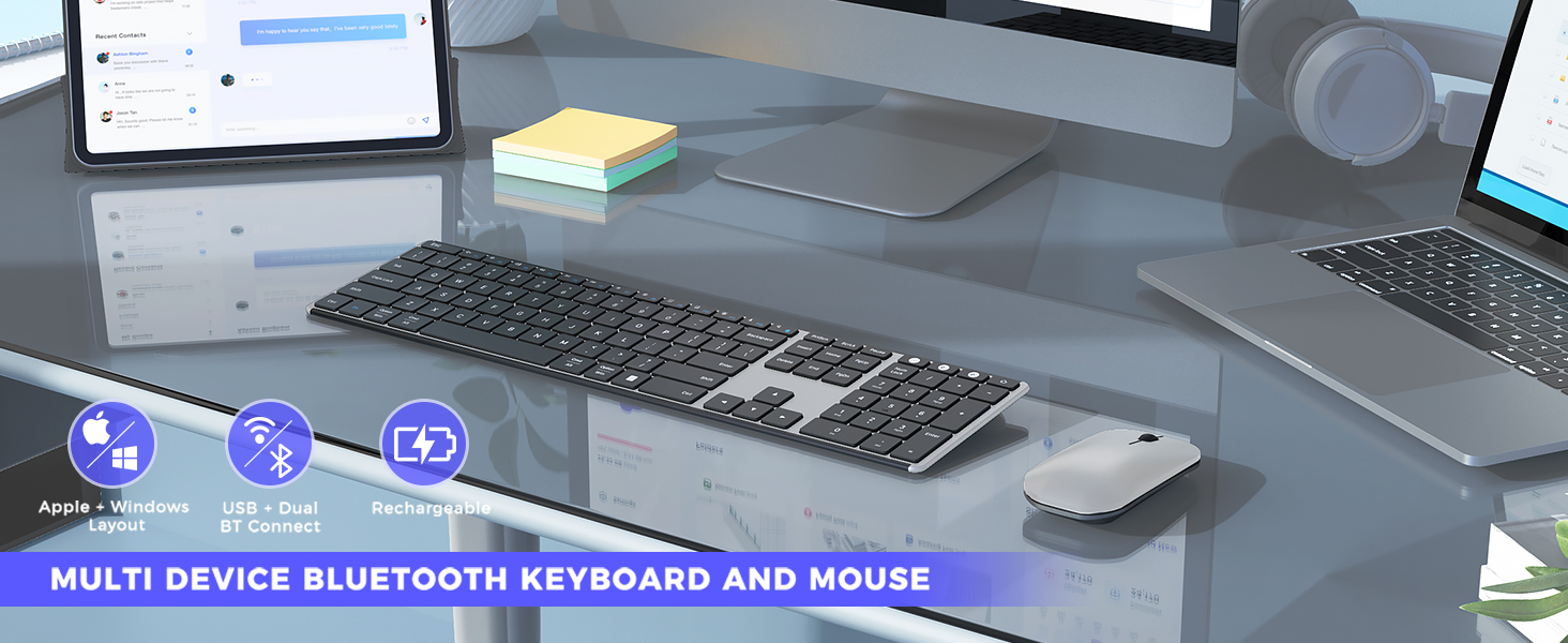 wireless keyboard and mouse