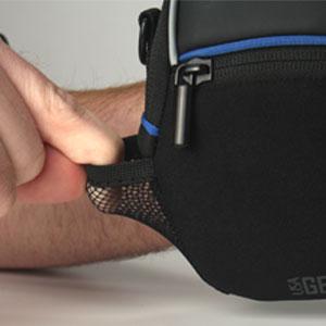 Compact Camera Bag by USA Gear with Rain Cover and Shoulder Sling Strap