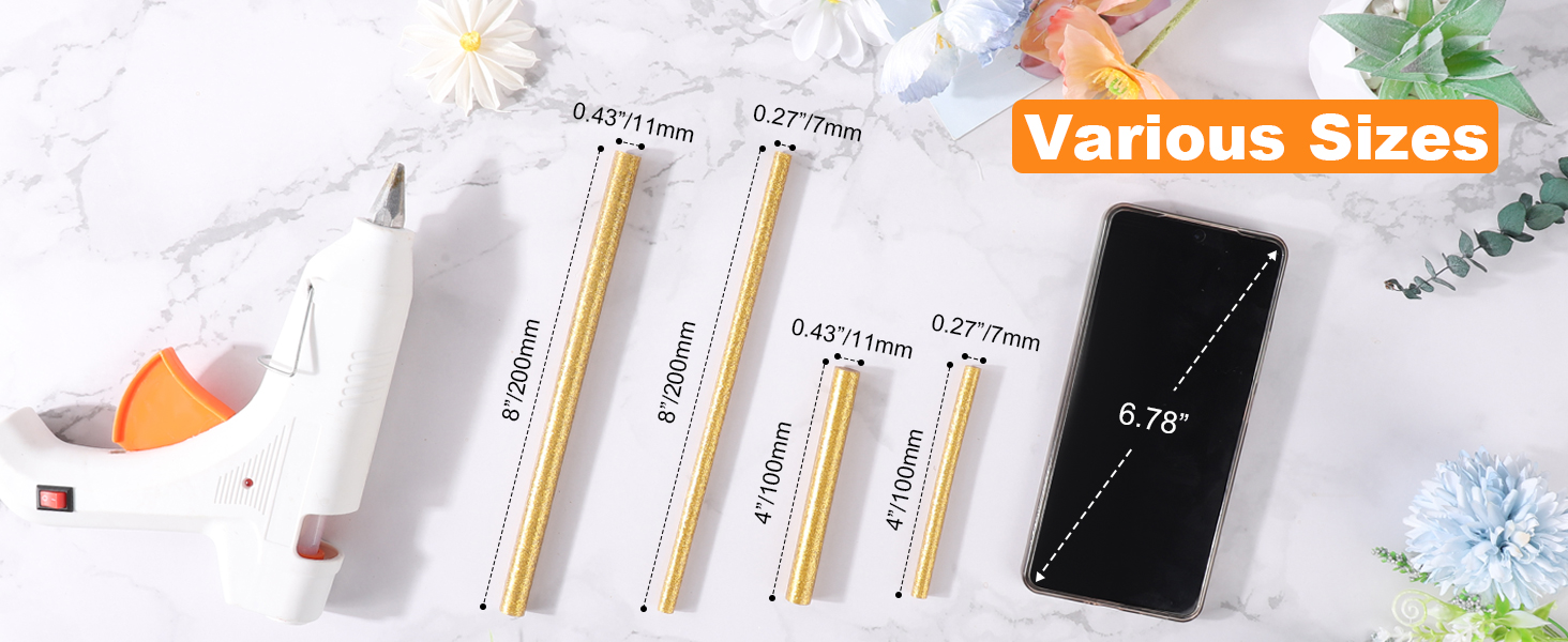 Hot Glue Sticks Sizes