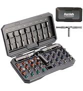 42-in-1 Magnetic Screwdriver Set - Premium S2 Steel Multi-Bit Tool Kit, Portable for Electronics,...
