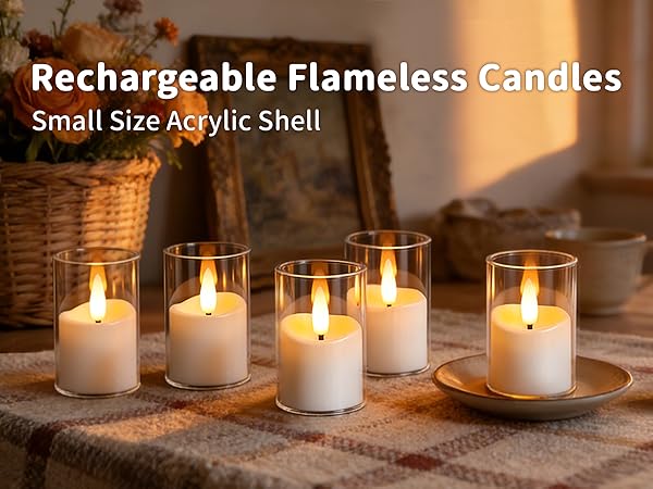Rechargeable Flameless Candles