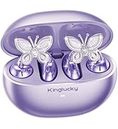 Kinglucky ClipFree Open-Ear Headphones, Butterfly-Inspired Ear-Cuff Design, Stylish & Comfortable...