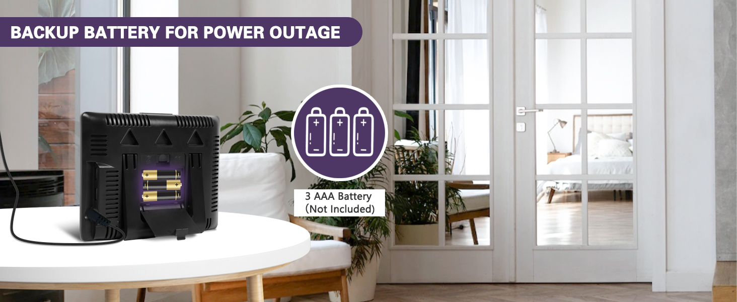 Battery Powered Atomic Clock