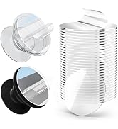 PHIXBEAR 30 Pack Super Sticky Adhesive, Clear Invisible Adhesive Replacement for Pop Socket Base,...