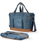 CleverMade Collapsible Insulated Cooler Bag – Leakproof Soft Cooler for Beach, Travel, Car – Bott...