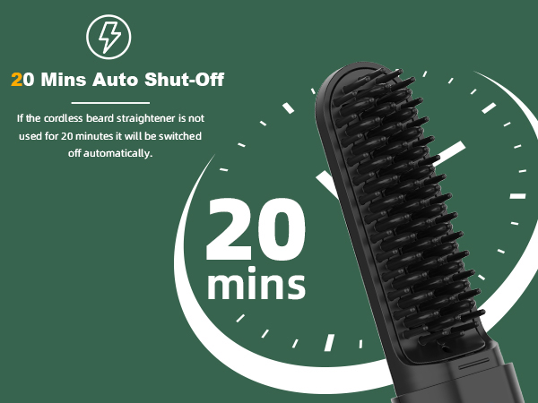 20 Mins Auto Shut-Off