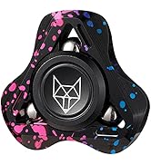 fidget spinner metal freelove fox mini small adults high quality black long spinning tri upgraded