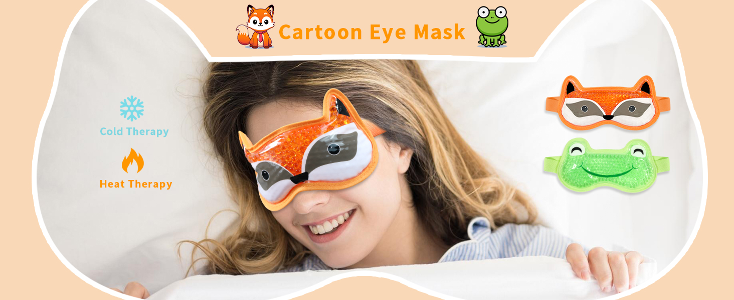 cartoon eye mask