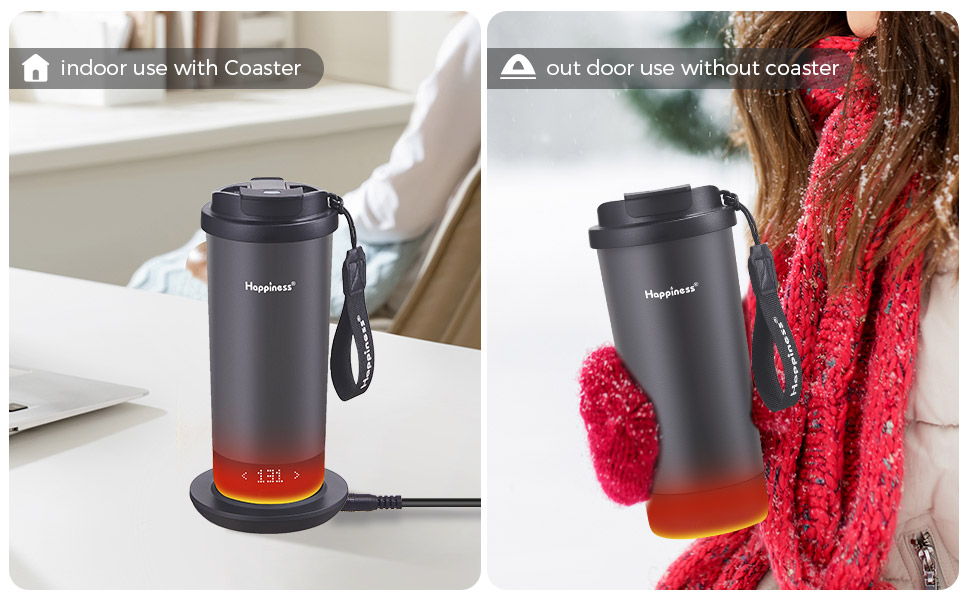 heated coffee mug