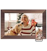 Digital Picture Frame, 10.1 inch Frameo Digital Frame WiFi, 1280 * 800 IPS HD Touchscreen, 32GB S...