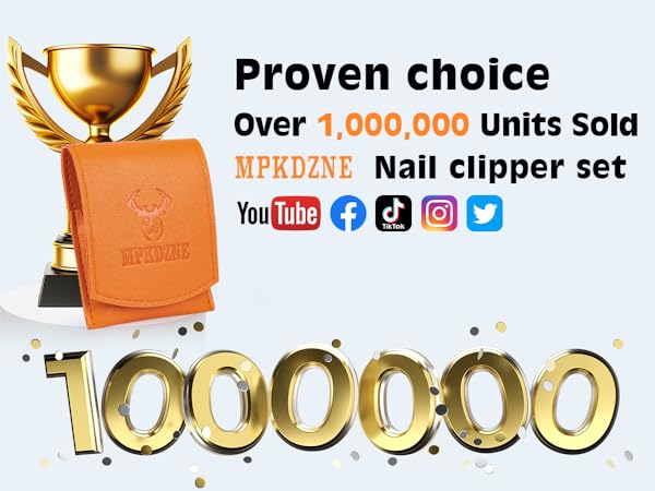 MPKDZNE Nail Clippers Set