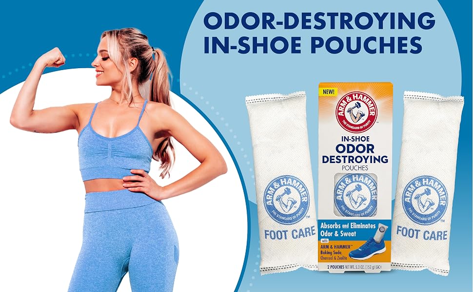 In-Shoe Odor Destroying Pouches