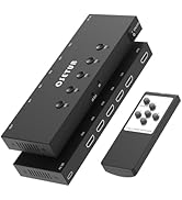 4K@60Hz 5 in 1 Out HDMI Switch, 5 Port HDMI Switcher Selector Support HDR10 & HDCP 2.2 & Full 3D ...